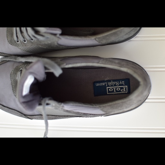 Polo by Ralph Lauren Gray Sneaker - Picture 11 of 16